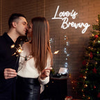 Love Is Brewing – LED-neoonsilt (5 V USB)