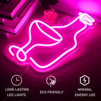 Calice di vino – insegna al neon LED (5 V USB)