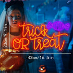 10style Halloween Trick or Treat 5V USB LED fényreklám - Pénztárcabarát