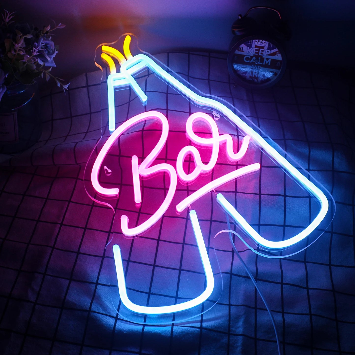 Bar 5V Mini USB LED Neon Sign - Budget Friendly