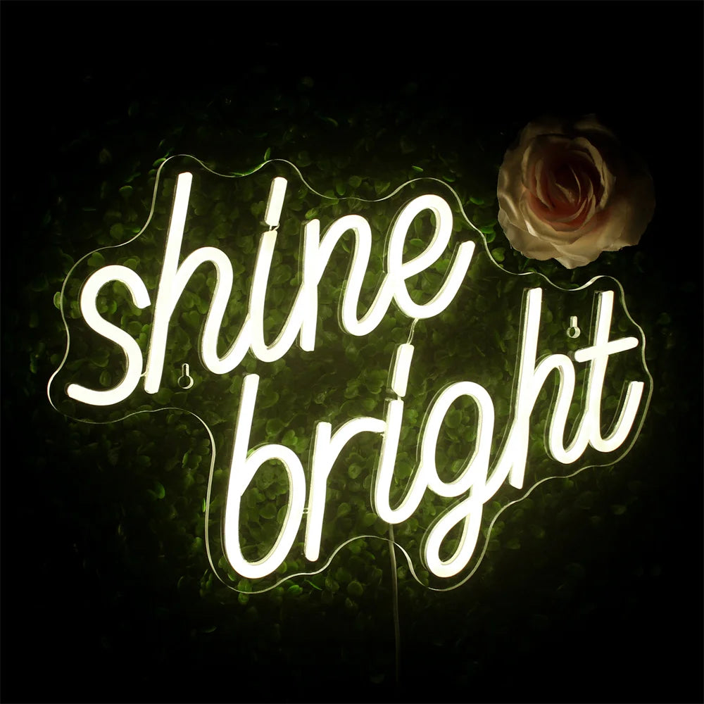 Shine Bright – néon LED (5 V USB)