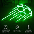 Football – néon mural LED (5 V USB)