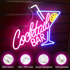 Panou LED USB 5V Cocktail Bar - Accesibil Bugetului