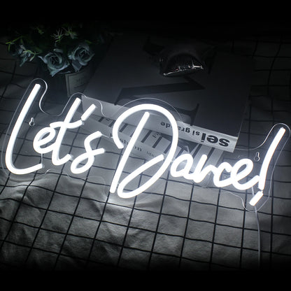 Let's Dance 5V USB LED napis świetlny - Przyjazny dla budżetu