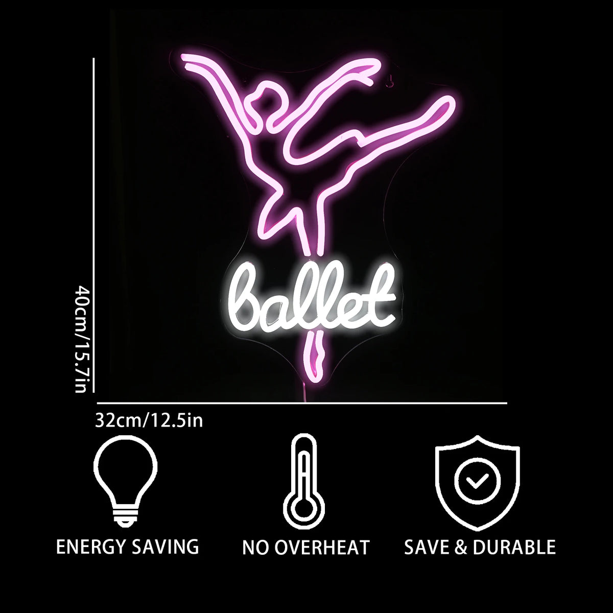 Enseigne LED Dansante 5V USB - Économique