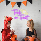 10style Halloween Trick or Treat 5V USB LED fényreklám - Pénztárcabarát