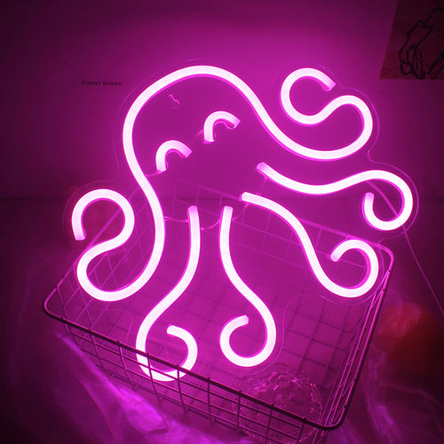 Hobotnica – LED neonska dekoracija (5 V USB)