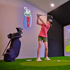 Neonový nápis Golf 5V Mini USB LED – cenově dostupný