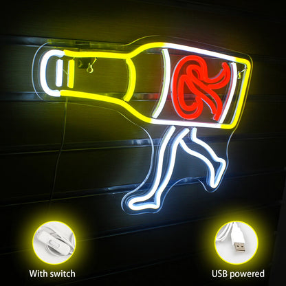 Beer LED 5V Mini USB  LED Neon Sign - Budget Friendly