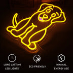 Motyw psa – neon LED (5 V USB)