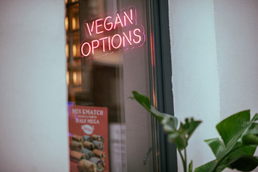 Vegan Options Neon Sign - The Art Neon