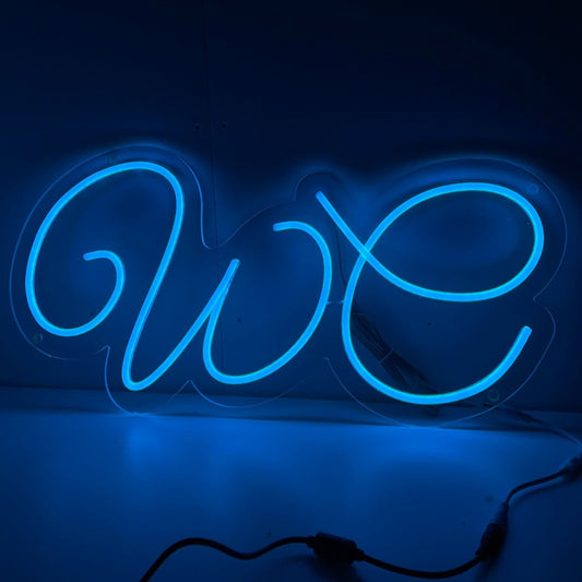 WC Neon Sign - The Art Neon