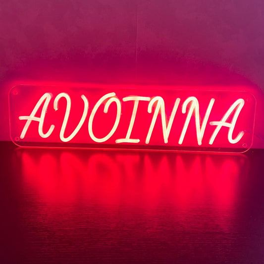 Avoinna Neon Sign - The Art Neon
