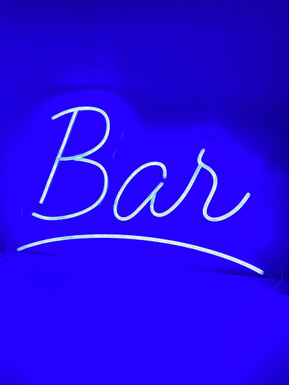 Bar enseigne au néon