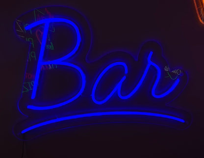 Bar neonskylt