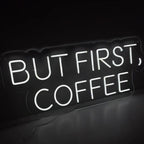Ma prima, insegna al neon del caffè - The Art Neon