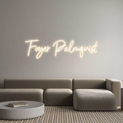 Custom Neon: Foyer Palmqvist
