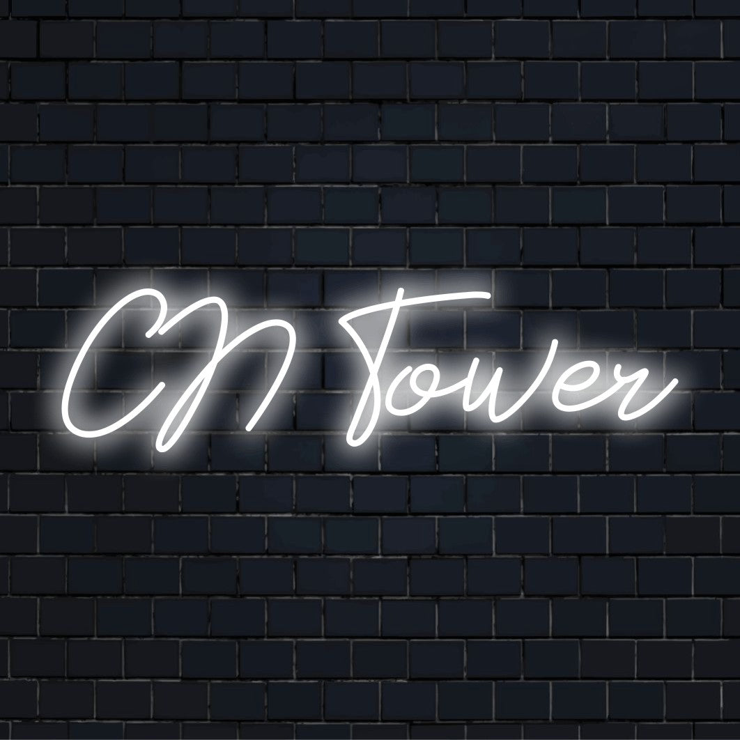 Cn Tower LED Neon Sign | Custom Light – The Art Neon