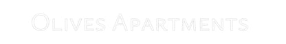 Zakázkový neonový nápis: Olives Apartm...