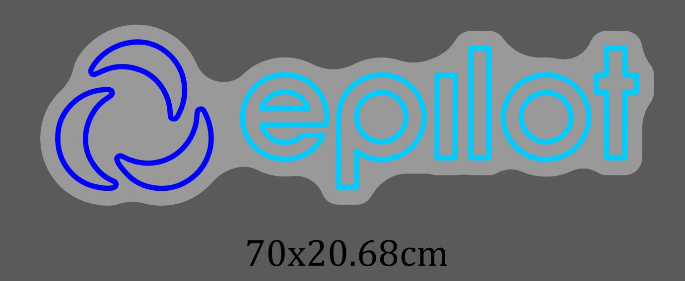 Epilot – räätälöity RGB LED-neonkyltti
