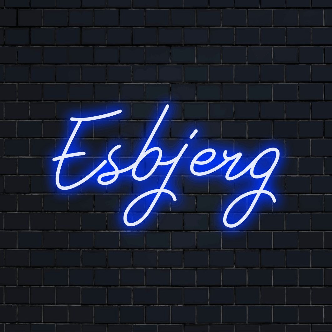 Esbjerg LED Neon Sign | Custom Light – The Art Neon