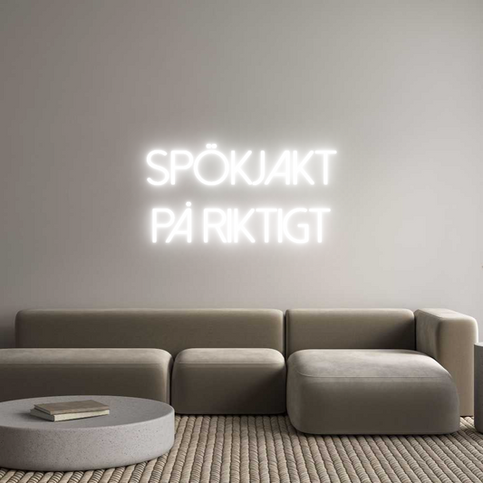 Custom Neon: Spökjakt
på ...
