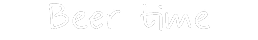 Neon po meri: Čas za pivo