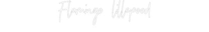 Custom Neon: Flamingo lill...