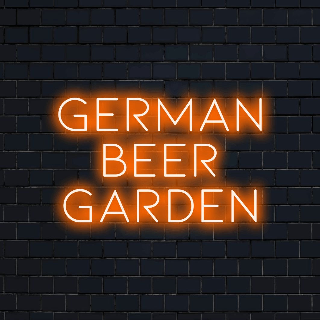 German Beer Garden LED Neon Sign | Custom Neon – The Art Neon