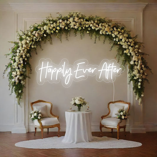 Happily Ever After LED Neon Sign - The Art Neon