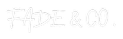 Özel Neon Tabela: Fade & Co .