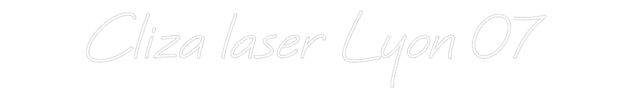 Персонализиран неон: Cliza лазер L...