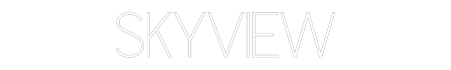 Insegna al Neon Personalizzata: SkyView 