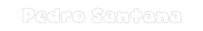 Letrero de Neón Personalizado: Pedro Santana