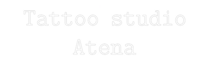 Неонови лампи по поръчка: Студио за татуировки...