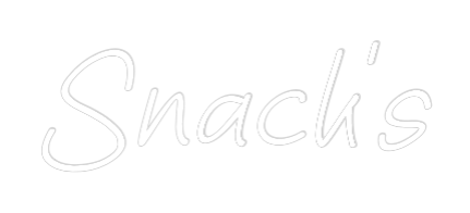 Vlastný neónový nápis: Snack's