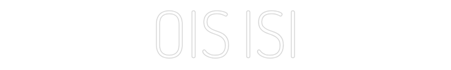 Individuelles Neon: OIS ISI