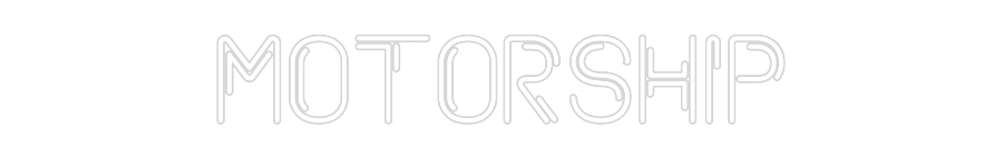 Semn Neon Personalizat: Motorship