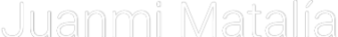 Letrero de Neón Personalizado: Juanmi Matalía 