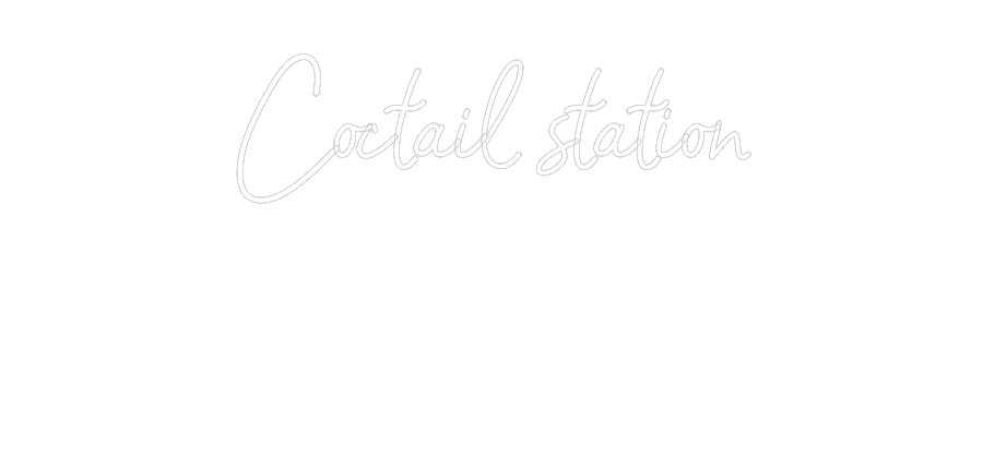 Neon po meri: Statična koktajl ...