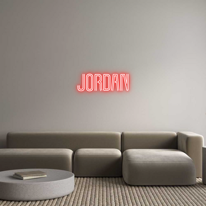 Custom Neon: Jordan