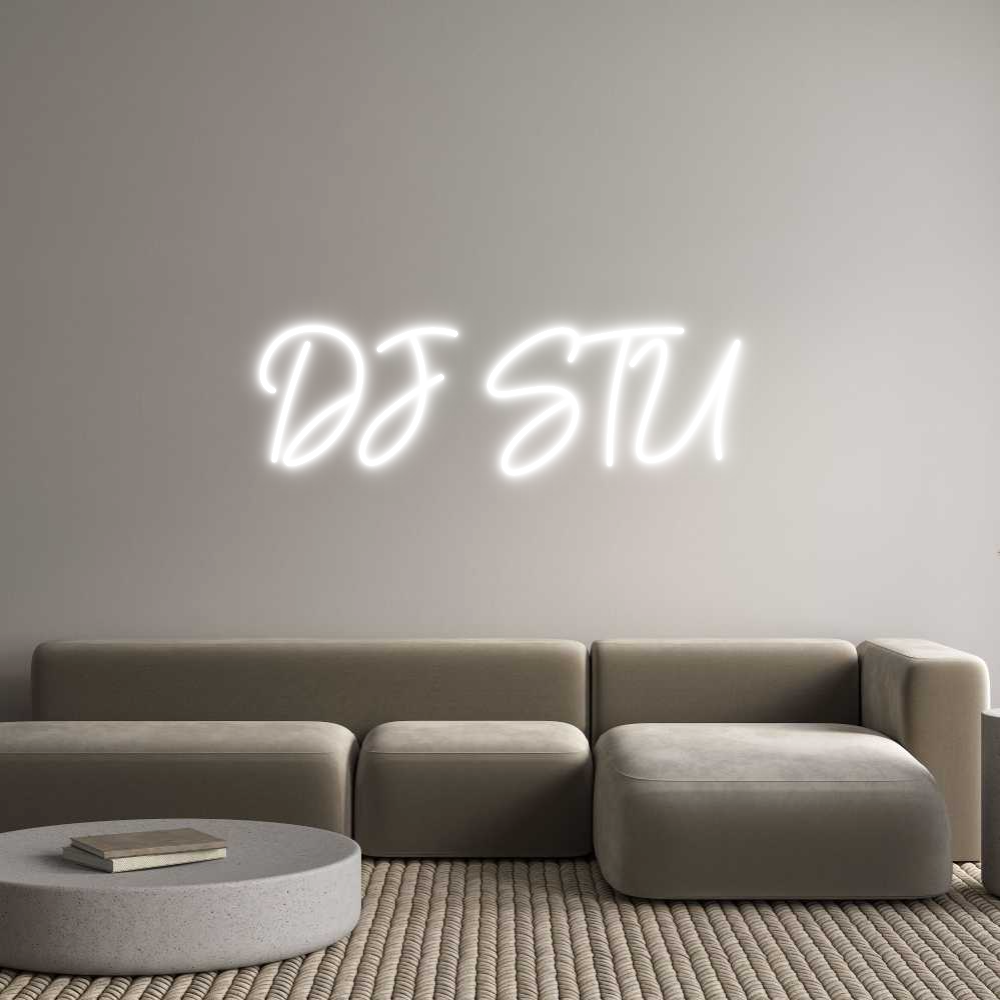Custom Neon: DJ STU