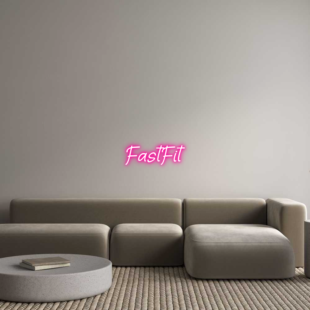 Custom Neon Sign: FastFit 