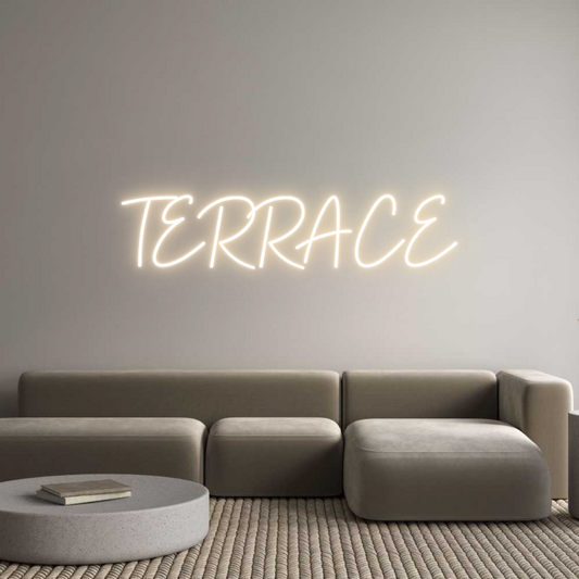 Custom Neon: TERRACE