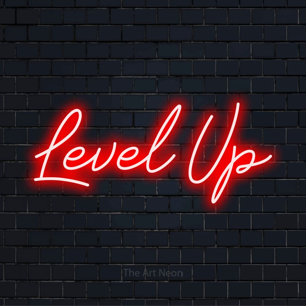 Level Up LED Neon Sign | The Art Neon