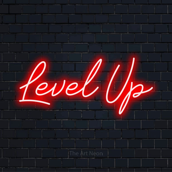 Level Up LED Neon Sign | The Art Neon