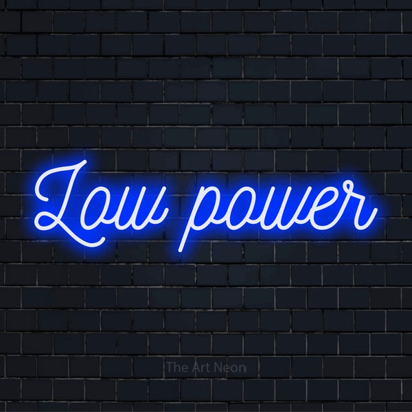 Low Power LED Neon Sign | Workspace Decor – The Art Neon