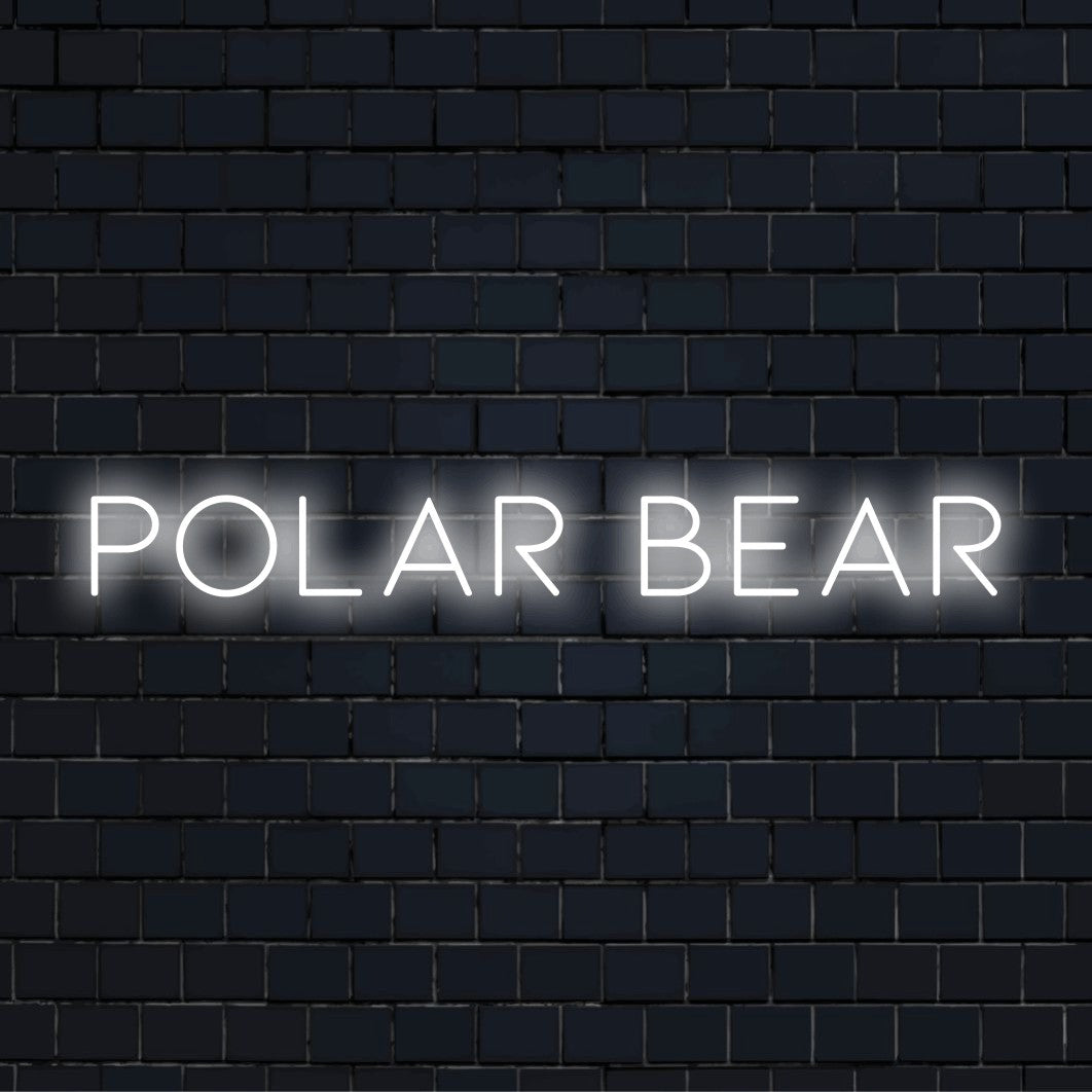 Polar Bear LED Neon Sign | Light Sign – The Art Neon