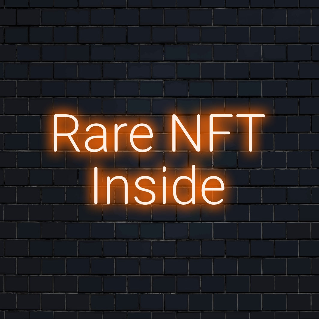 Nft Led Letrero de neón LED NFT interior raro | Luz personalizada – The Art Neon