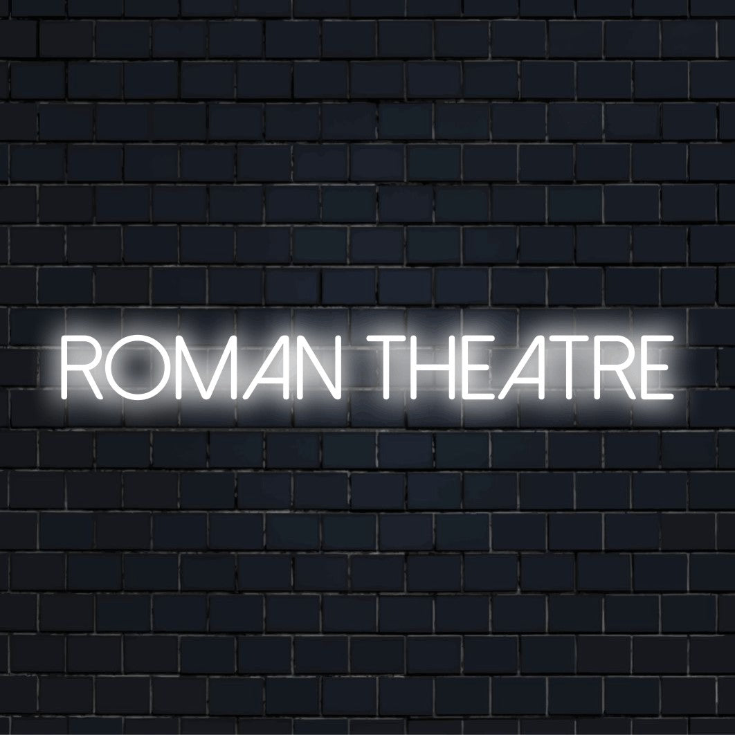 Roman Theatre LED Neon Sign | Custom Light – The Art Neon